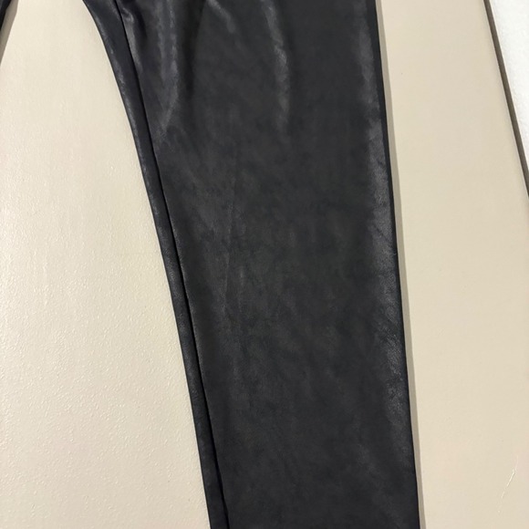 Ava & Viv Faux Leather Leggings Black 2XEdgy Sexy New - Picture 11 of 11